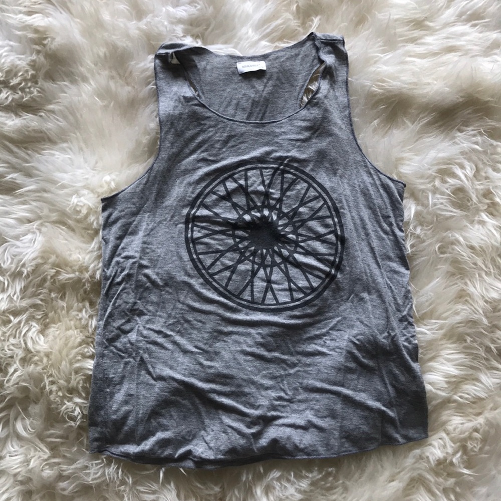 Soul Cycle Grey Tank Top